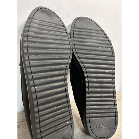 Life Stride Zee Loafer Simply Comfort Black Slip on Loafers Size 7.5 - Picture 9 of 11